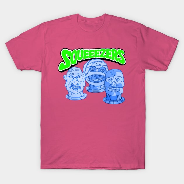 Squeeezers T-Shirt by toydejour